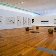 A view of some wooden flooring by Northern art gallery, exhibition, floor, flooring, hardwood, interior design, laminate flooring, museum, tourist attraction, wood, wood flooring, gray, brown