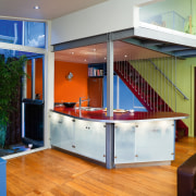 A view of this renovated ktichen featuring polished architecture, house, interior design, real estate