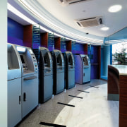 A view of the Al Rajhi Bank in white