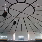 A view of some building materials supplied by architecture, ceiling, daylighting, dome, light, lighting, roof, structure, symmetry, window, gray