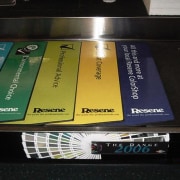 A view of the resene Spacecote lowsheen paint electronic device, electronic instrument, electronics, electronics accessory, multimedia, technology, black