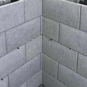 A view of the conscrete masonry blocks supplied brickwork, concrete, wall, gray