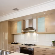 A view of some kitchen appliances from Omega architecture, ceiling, countertop, daylighting, home, interior design, kitchen, room, white