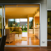 A view of a home designed by Planit door, interior design, real estate, window, brown