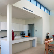 An interior view of the Kitchen and dining architecture, ceiling, interior design, real estate, gray