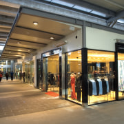 A view of Sylvia Park. - A view outlet store, retail, shopping mall, transport, black, gray