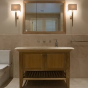 A view of the NKBA Award wining bathroom bathroom, bathroom accessory, bathroom cabinet, home, interior design, property, room, sink, brown