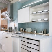 A view of these kitchens featuring cabinetry from cabinetry, countertop, cuisine classique, interior design, kitchen, gray, white