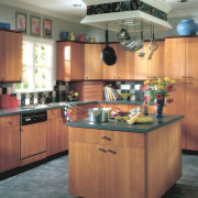 This modern Kitchen, designed an d installed b cabinetry, countertop, cuisine classique, hardwood, interior design, kitchen, room, gray