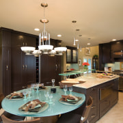 NKBA designer Brigitte Fabi, CKD CBD, of BCV countertop, cuisine classique, interior design, kitchen, room, orange, brown
