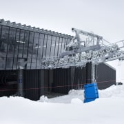 Stanely Group completed the construction of the upper ice, snow, winter, white