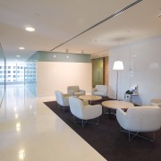 Glass and aluminium partitioning, ceilings, doors and decorative architecture, ceiling, conference hall, daylighting, floor, flooring, house, interior design, lobby, office, real estate, wall, gray