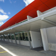 Auckland Steel fabricated and installed the steel ued architecture, daylighting, facade, infrastructure, structure, gray