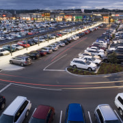 Traffic Design Group undertook the cocept, feasibility and automotive design, car, city, luxury vehicle, motor vehicle, parking, parking lot, race track, traffic, traffic congestion, vehicle, black, gray