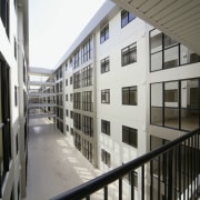 The main pool and beach resturant at Radisson apartment, architecture, building, facade, handrail, residential area, structure, window, gray, white