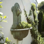 A close up exterior view of a pot flower, flowerpot, garden, houseplant, plant, tree, gray, brown