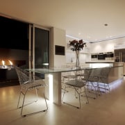 View of Kitchen built and designed by NKBA architecture, countertop, floor, flooring, interior design, kitchen, property, real estate, room, table, brown