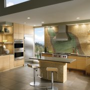 View of applainces at the Westye Living Kitchen cabinetry, countertop, cuisine classique, interior design, kitchen, room, brown, gray