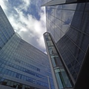 18 Marcus Clarke urban commercial building - 18 angle, architecture, building, cloud, commercial building, corporate headquarters, daylighting, daytime, facade, glass, headquarters, landmark, line, metropolis, metropolitan area, reflection, sky, skyscraper, structure, symmetry, tower, tower block, urban area, black