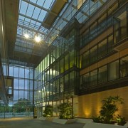 The electrical engineer and communications sytems at 7 apartment, architecture, building, commercial building, condominium, corporate headquarters, daylighting, daytime, facade, headquarters, metropolitan area, mixed use, real estate, structure, window, brown