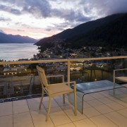 View of the tiled deck which features expansive cloud, evening, real estate, reflection, sea, sky, water, black