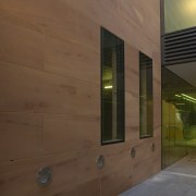 View of sandstone walls by Bondi Stone. - architecture, ceiling, daylighting, facade, floor, home, house, interior design, light, lighting, wall, window, wood, brown