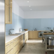 Changing trends in kitchen design have seen a cabinetry, countertop, cuisine classique, interior design, kitchen, real estate, room, gray