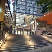 Webber &amp; Associates used AutoCAD and ArchiCAD to architecture, building, convention center, daylighting, leisure centre, metropolitan area, mixed use, shopping mall, structure