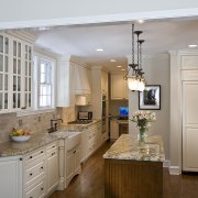 View of kitchens remodelled by Apex Kitchen and cabinetry, countertop, cuisine classique, home, interior design, kitchen, room, gray, brown