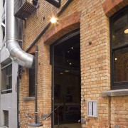 Aucklands Angus Steak House has moved to Fort alley, brick, brickwork, building, city, facade, neighbourhood, orange