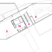 1 entrance, 2 great room, 3 kitchen, 4 angle, area, design, diagram, line, plan, product, product design, structure, text, white