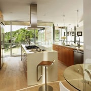 Less is more - the main family living architecture, countertop, house, interior design, kitchen, real estate, brown, gray