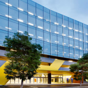 Probuild won the design and construction contract for apartment, architecture, building, commercial building, condominium, convention center, corporate headquarters, daylighting, daytime, facade, headquarters, metropolitan area, mixed use, real estate, residential area, sky, teal