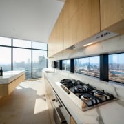 Victoria Harbour comprises the largest area in Docklands apartment, architecture, countertop, daylighting, estate, house, interior design, penthouse apartment, real estate, window, gray