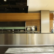 Interir view of the Electrolux Home Products head countertop, interior design, kitchen, lobby, orange, black