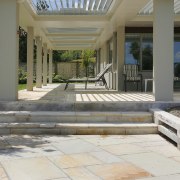 View of natural stone pavers supplied by Jagas courtyard, estate, outdoor structure, patio, real estate, walkway, gray