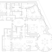 Image of the house plan. - Image of area, black and white, design, diagram, drawing, floor plan, line, line art, plan, product, product design, structure, technical drawing, white