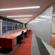 Progresive, innovative and fun - the new Brisbane architecture, interior design, office, gray, red