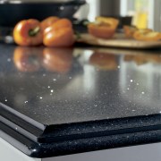 Silestone Quartz is available in a wide range countertop, material, table, gray, black