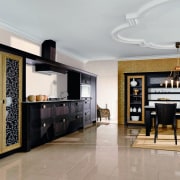 The Casale and the Chalet both by Rational ceiling, floor, flooring, interior design, room, gray