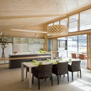 Smartwood doors and windows, speccified for their thermal architecture, ceiling, house, interior design, living room, real estate, brown