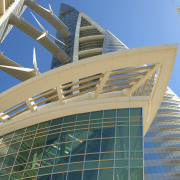 The new Bahrain world Trade Centre meets up architecture, building, commercial building, condominium, daylighting, daytime, facade, landmark, line, real estate, sky, structure, wood, teal