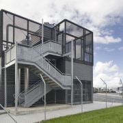 Images of the outside of Auckland International Airport architecture, building, commercial building, corporate headquarters, facade, house, mixed use, residential area, structure, white, gray