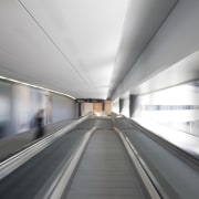 Shindler Lifts NZ supplied and installed seven moving architecture, daylighting, escalator, fixed link, infrastructure, line, metropolitan area, symmetry, gray, white