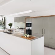 Images of the interior and exterior of Brisbanes architecture, countertop, cuisine classique, interior design, kitchen, real estate, white, gray