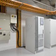 All lighting and power installation at the new electrical wiring, machine, product, gray