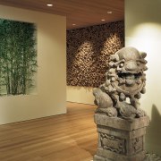 Views looking through the interior of the office. art, art gallery, flooring, interior design, museum, sculpture, tourist attraction, brown