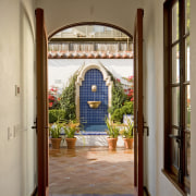 image of the interior of this newly renovated arch, architecture, door, estate, home, interior design, real estate, window, brown