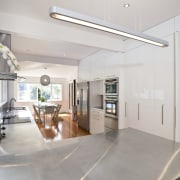 view of a kitchen designed and manufactured by ceiling, floor, house, interior design, kitchen, property, real estate, gray