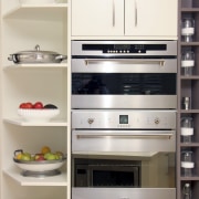 Image of Smeg appliances used in kitchen which countertop, home appliance, kitchen, kitchen appliance, major appliance, white